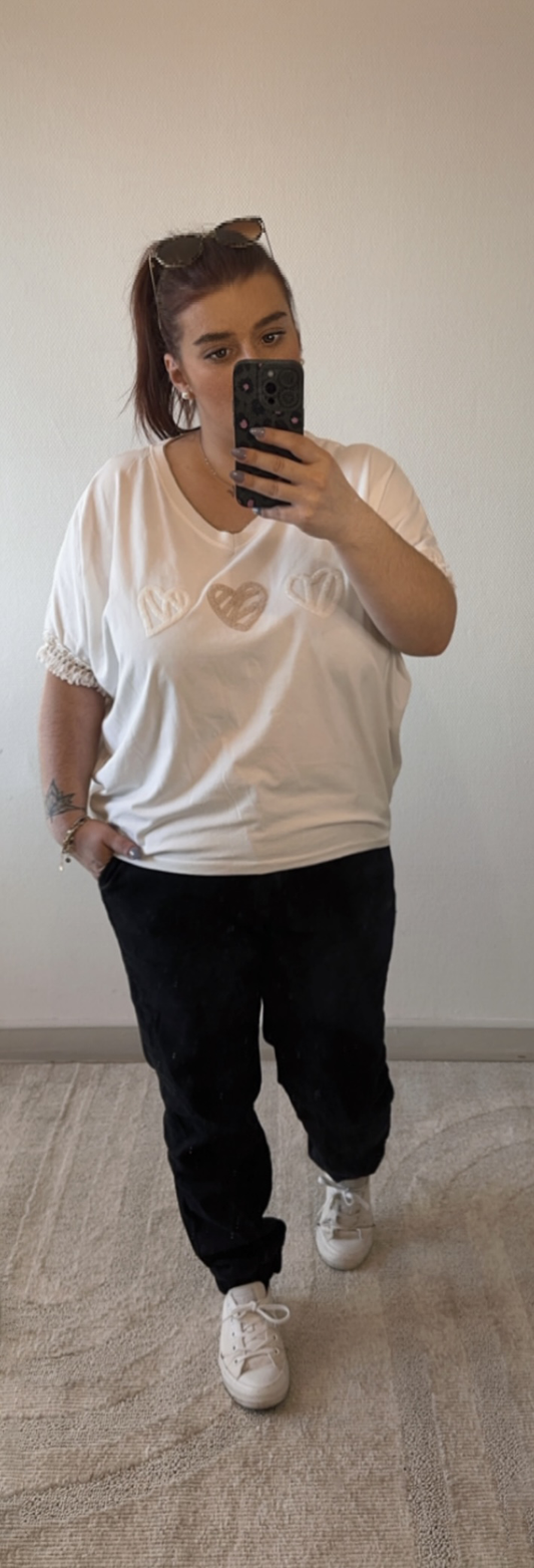 T-shirt Coeur